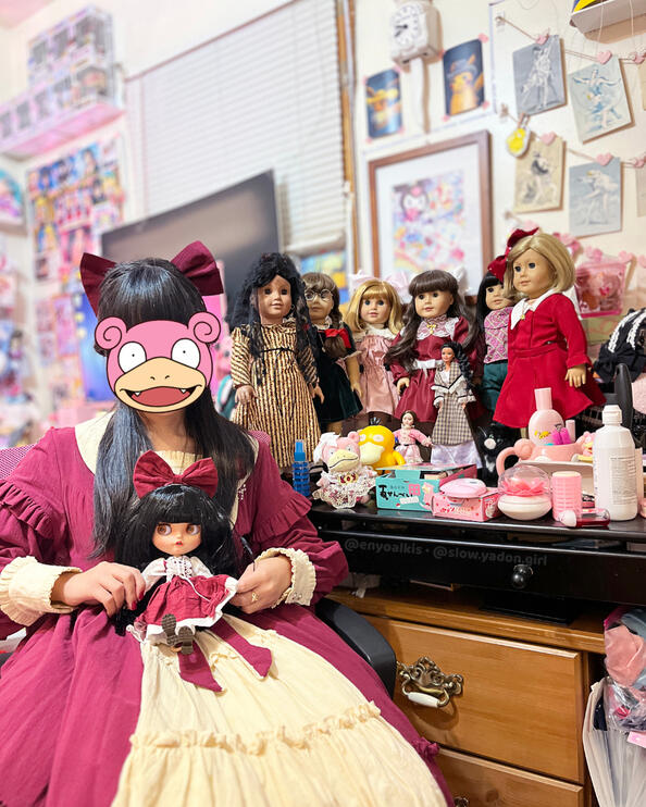 American Girl doll collection