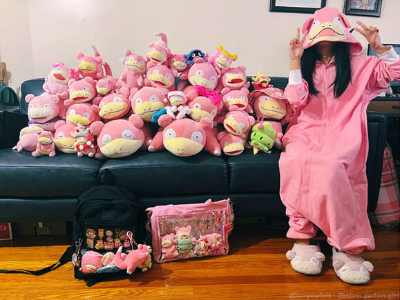 Some of my Slowpoke collection Some of my Slowpoke collection